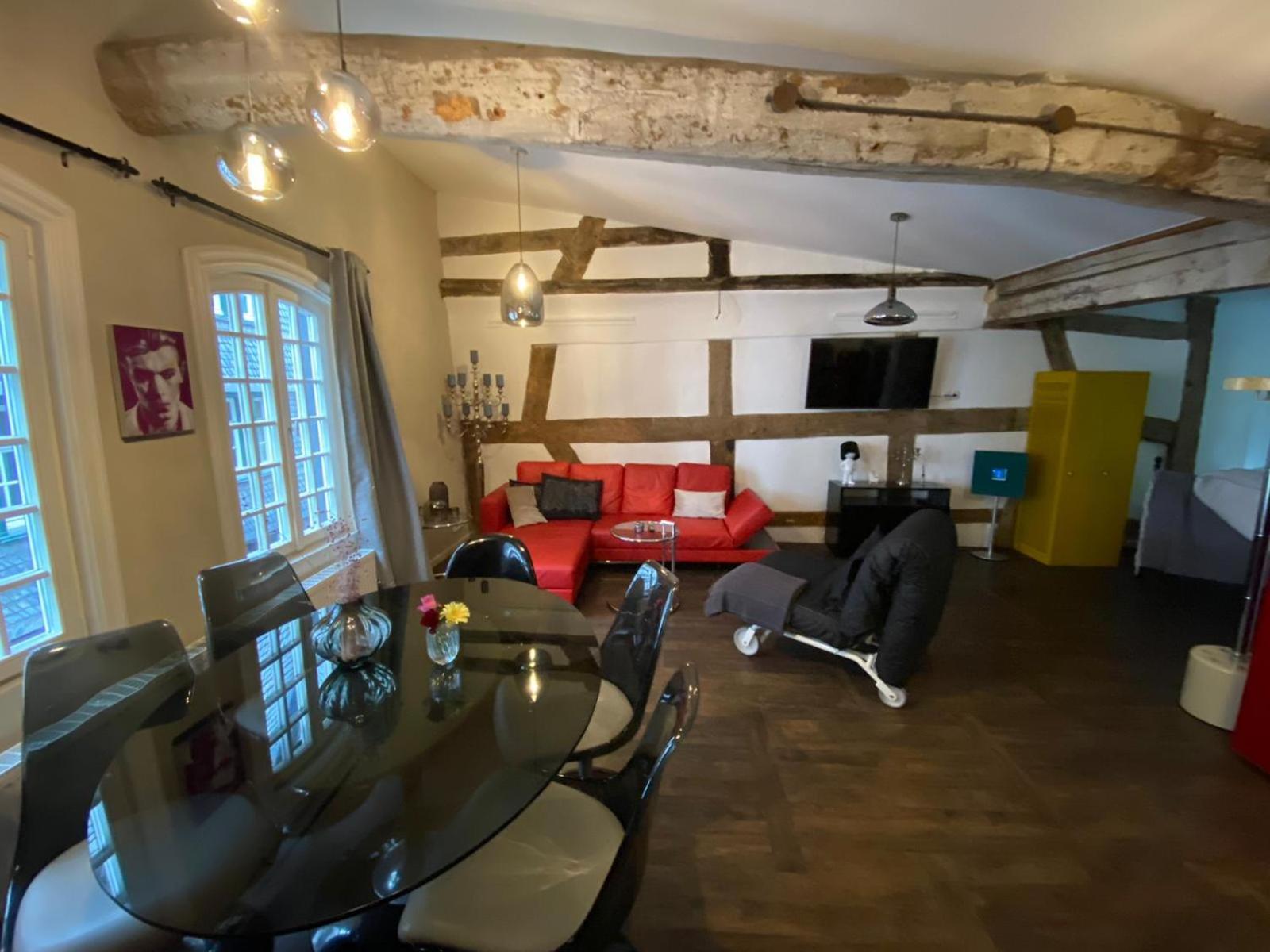 Manoir -1654- Historisch Schlafen In Monschaus Altstadt Cameră foto